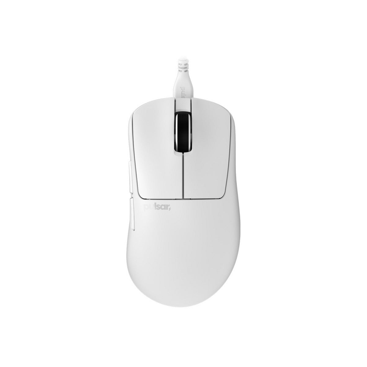 Pulsar xlite mittelgroße kabelgebundene Gaming-Maus (weiß, 26000 dpi)