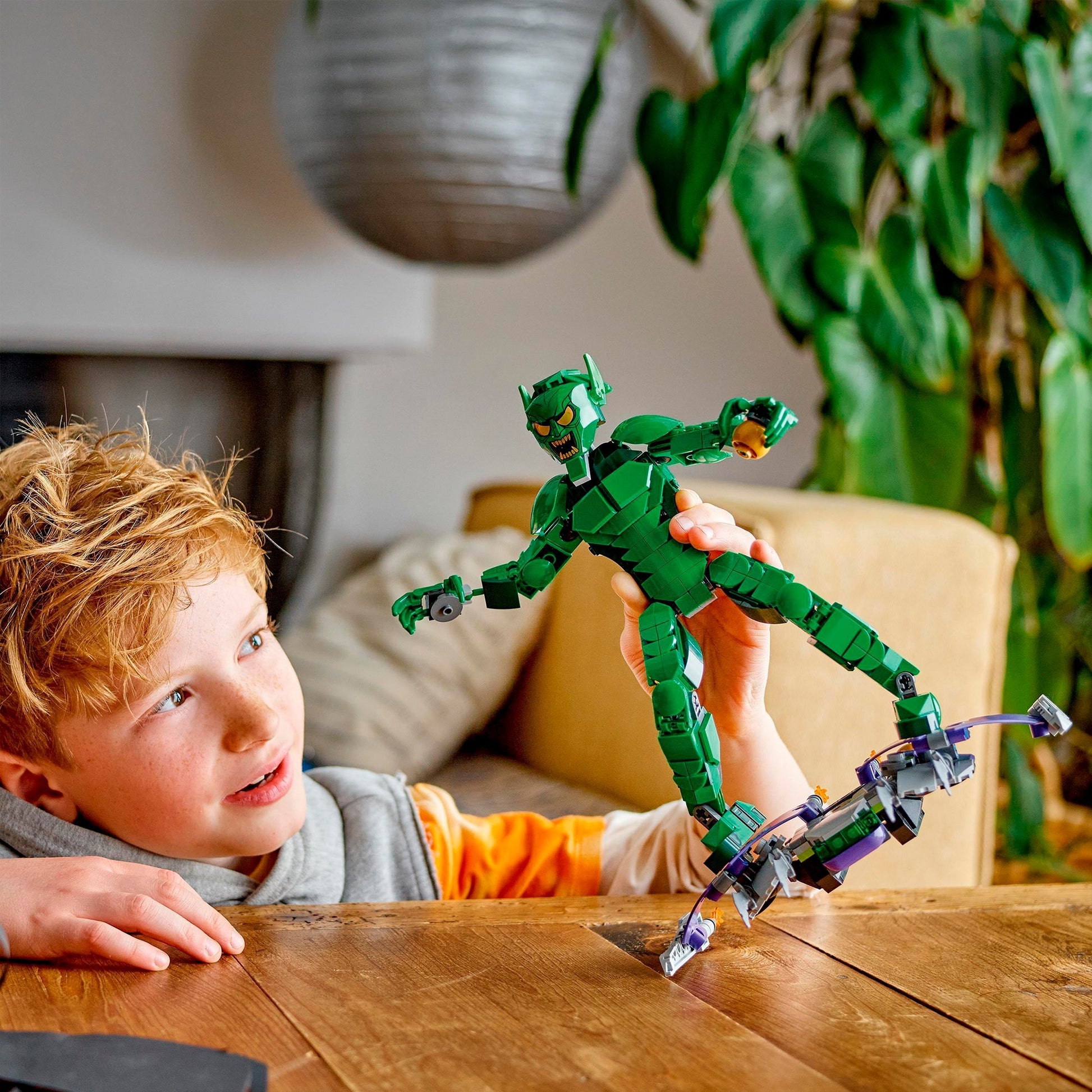 Lego Lego Super Heroes 76284 Green Goblin -Gebäudefigur
