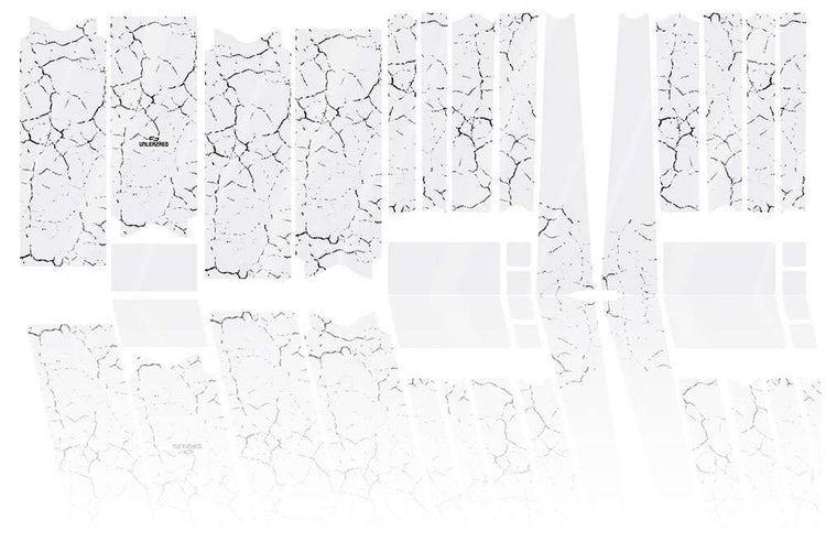 Unleazhed Unscratch – Rahmenschutzfolie Gravel Bike BPG01 Fragment Schwarz