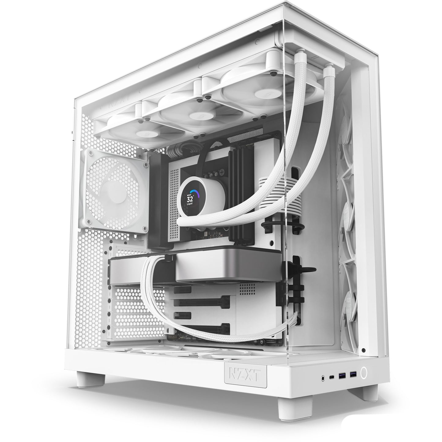 NZXT H6 Durchfluss