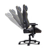 Trust GXT 721BM Ruya Pro Premium bequemer Gaming-Stuhl (Schwarz Gelb)