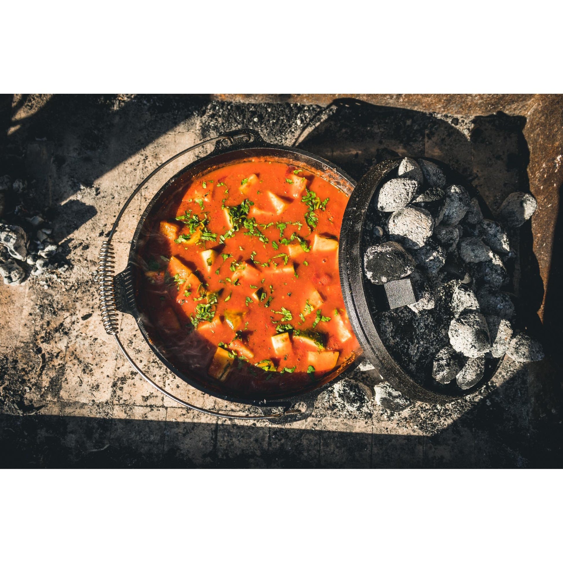 The Windmill Dutch Oven 6 qt Kochtopf (schwarz, ø 31,5 cm | 5,9 Liter)