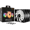 Ruhig sein! Light LX 140 mm PWM Hochgeschwindigkeits-Triple Pack