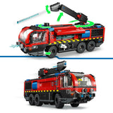 Lego City Fire 60499 Flughafenfeuerwehrauto - afbeelding 4