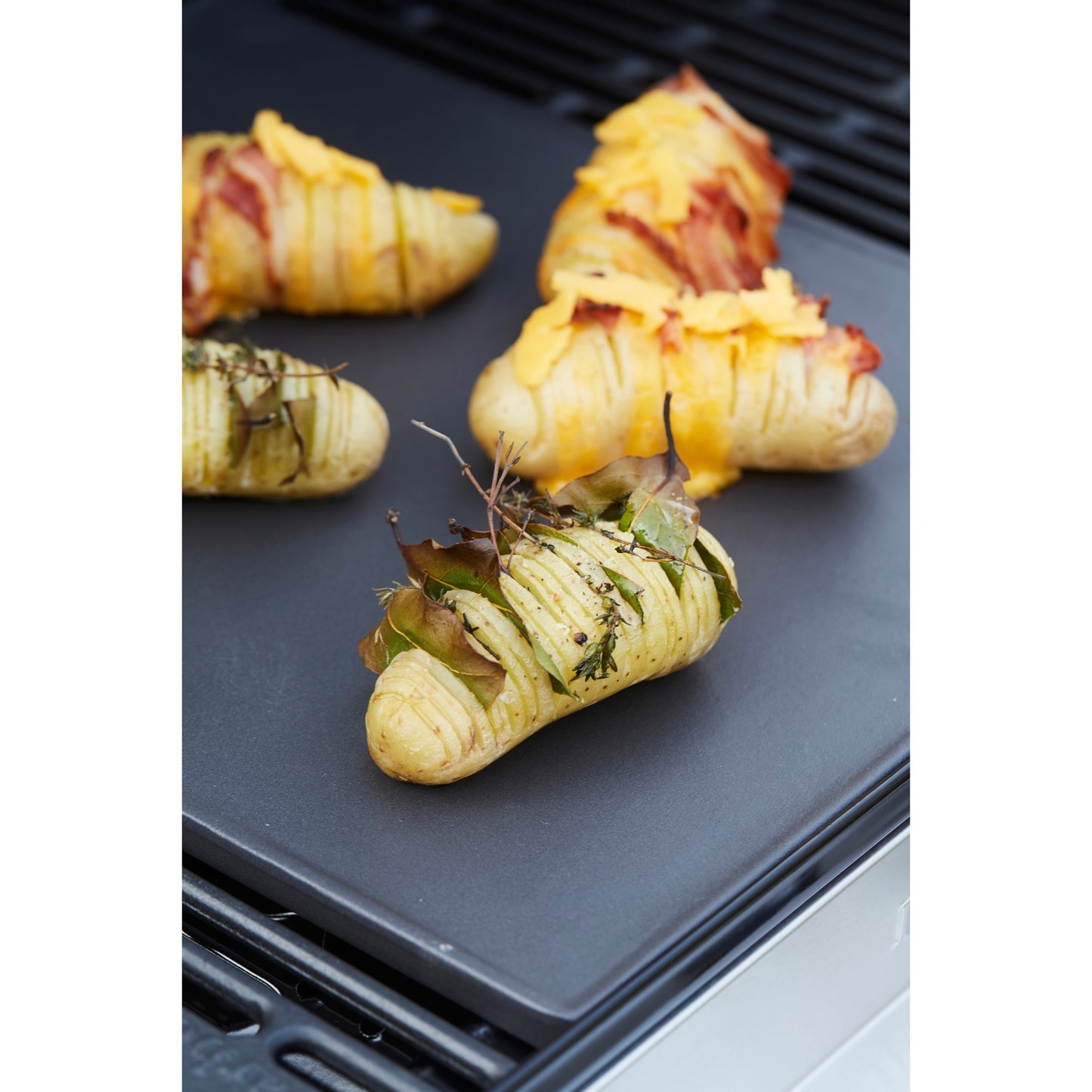Grillen Sie Snijset für Hasselback -Kartoffel