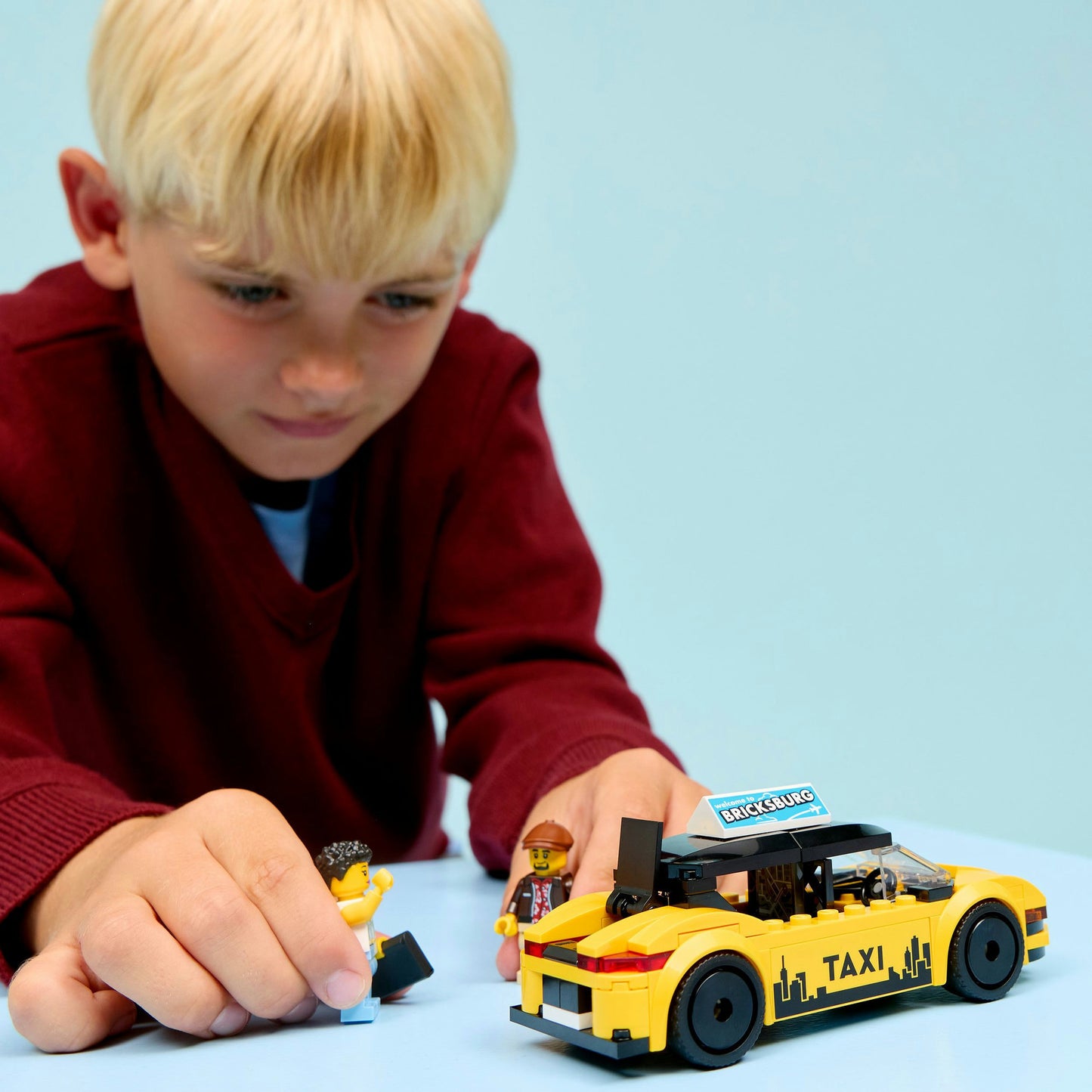Lego City 60487 gelbes Taxi