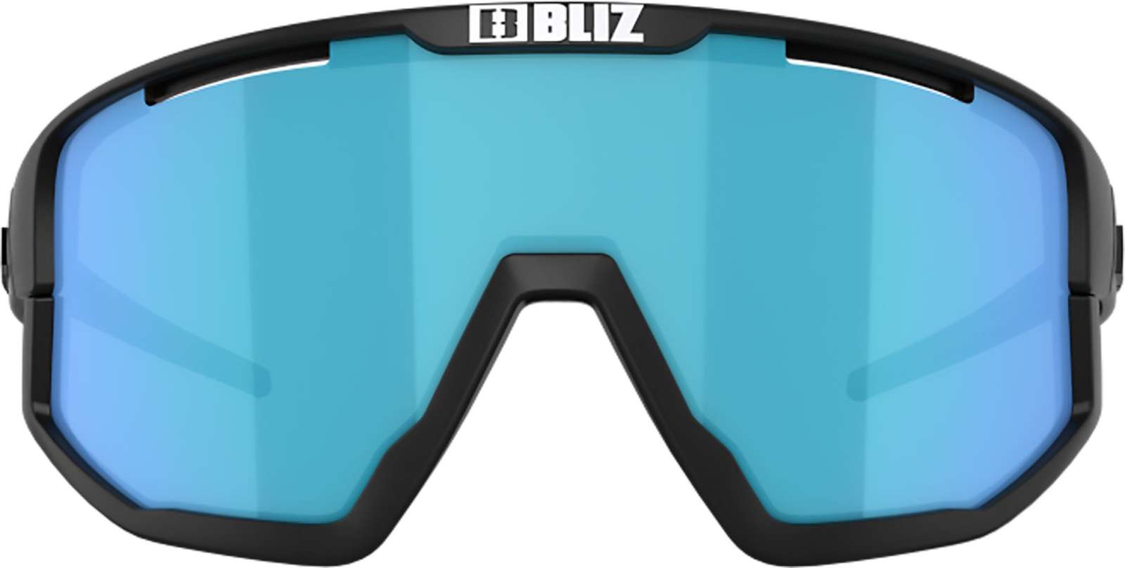 Bliz Fusion Smoke mit blauer Multi-Sportbrille