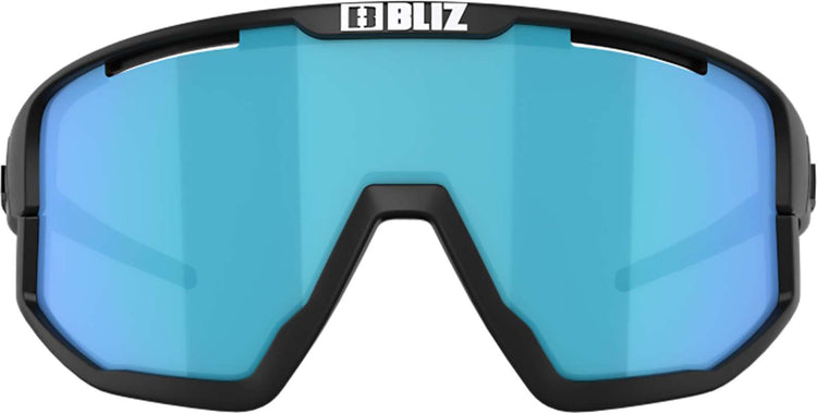 Bliz Fusion Smoke mit blauer Multi-Sportbrille
