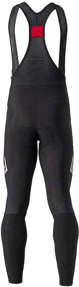 Castelli Velocissimo 5 – Trägerhose mit Polster schwarz silber reflex