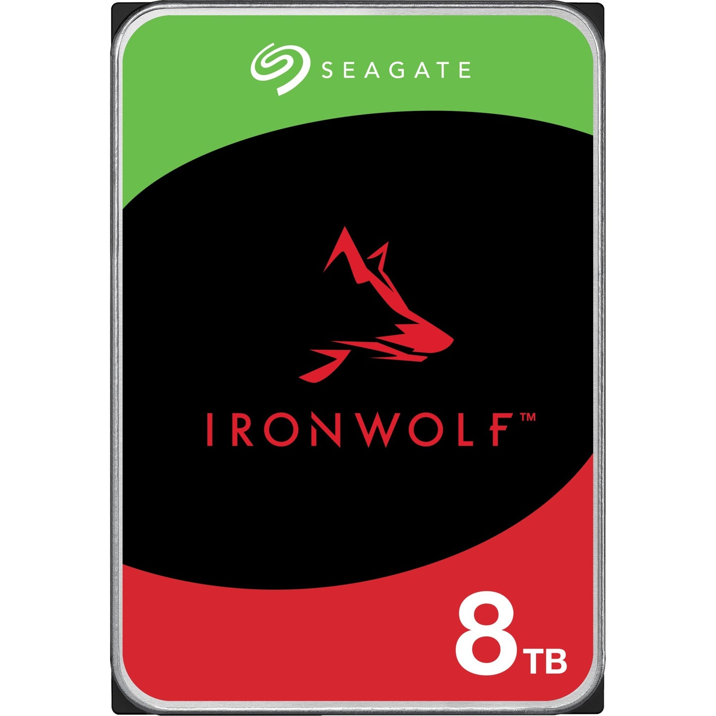 Seagate Seagate ST8000VN004 Ironwolf, 3,5, 8 TB, 7200 U / min, 256 MB, SATA3