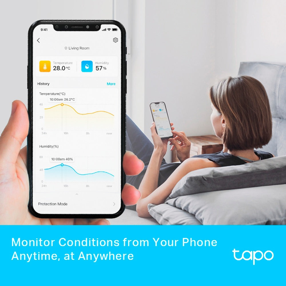 TP-Link Tapo T315 intelligenter Temperatur- und Luftfeuchtigkeitsmonitor