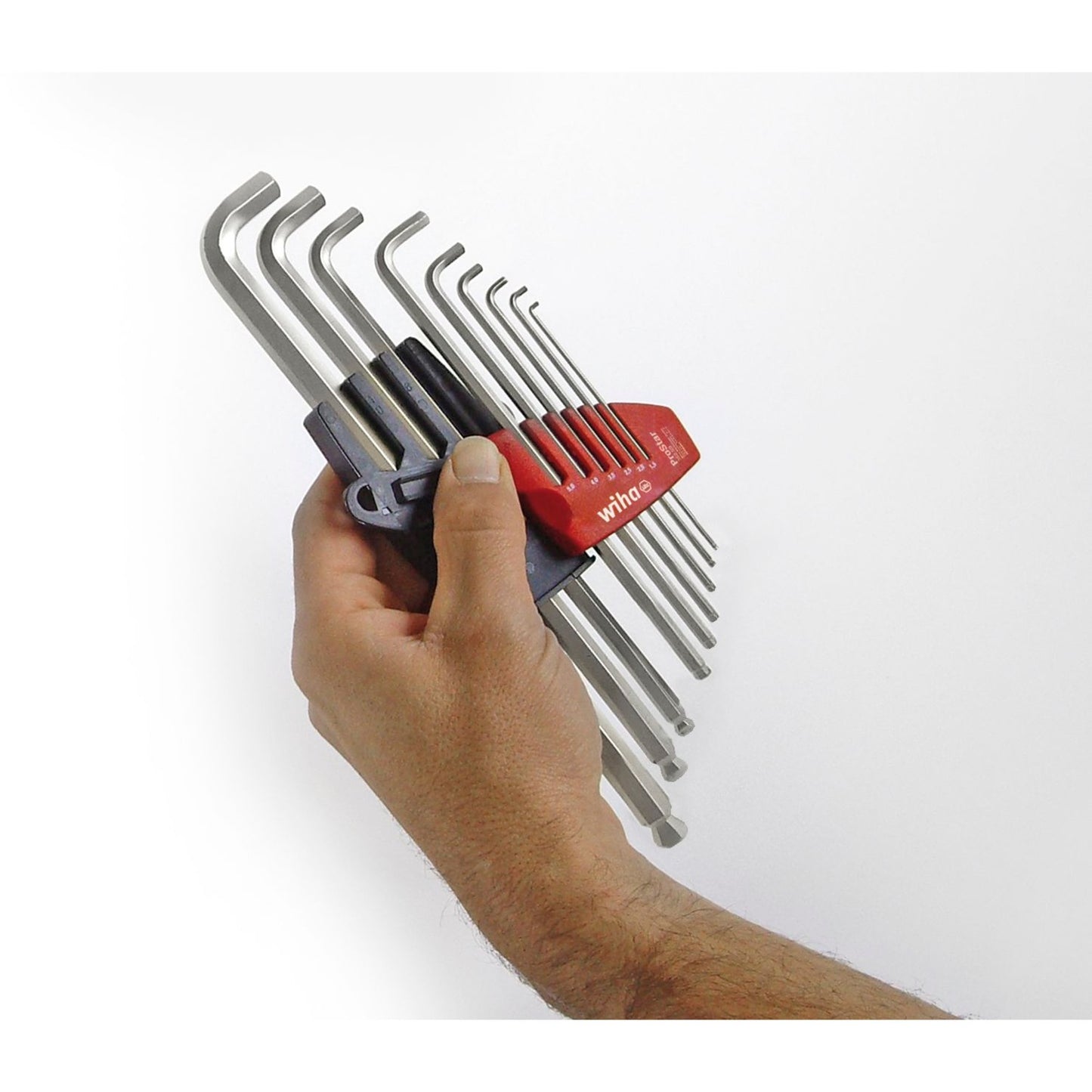 Wiha Allen Keys im Prostarhalter eingestellt