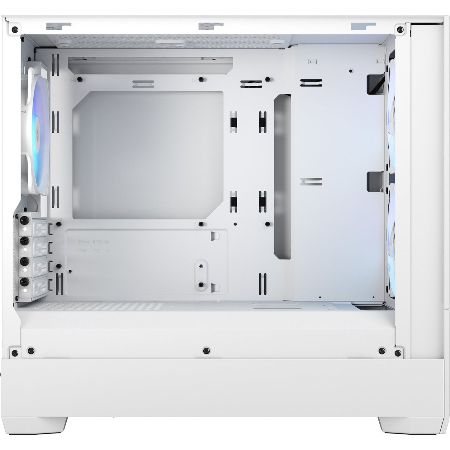 Fractal Design Pop Mini Air RGB Weiß TG Clear Tönung