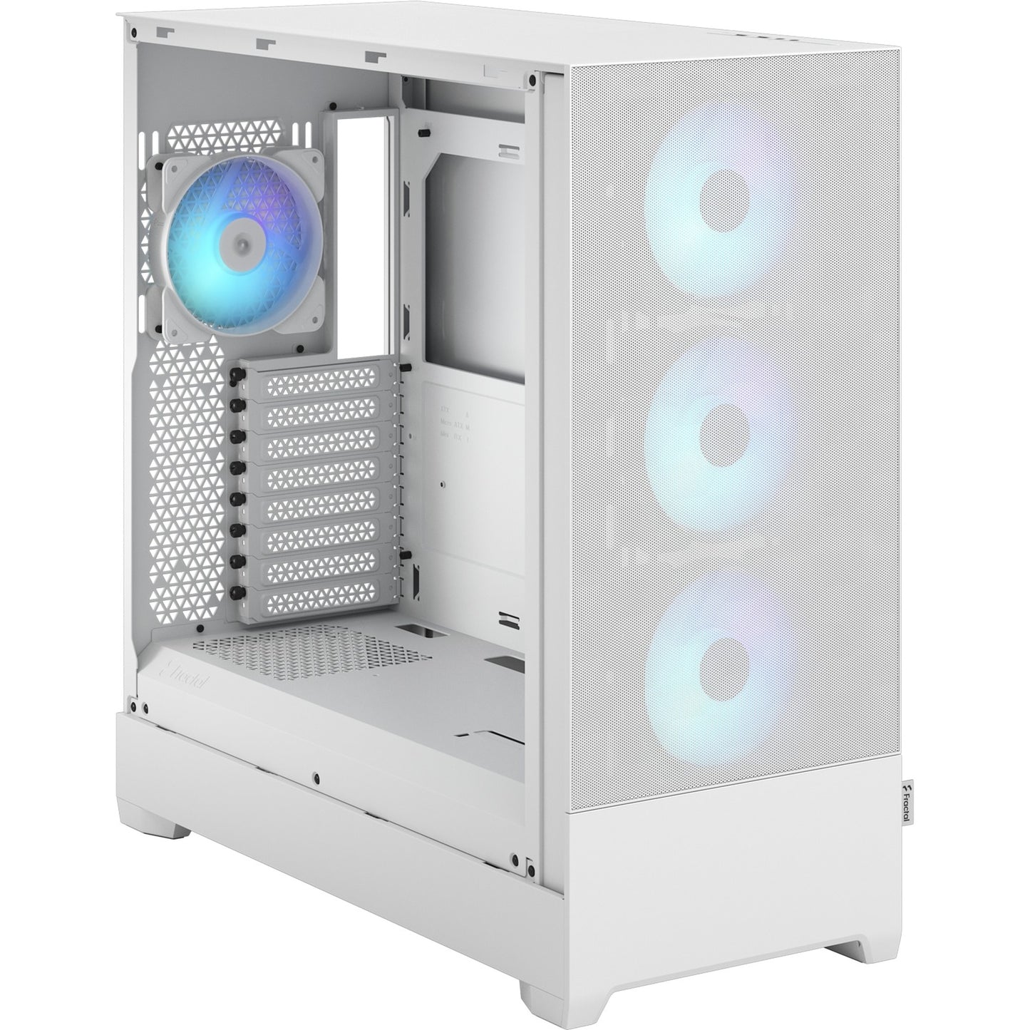 Fraktales Design Pop XL Air RGB Weiß TG Clear Tint