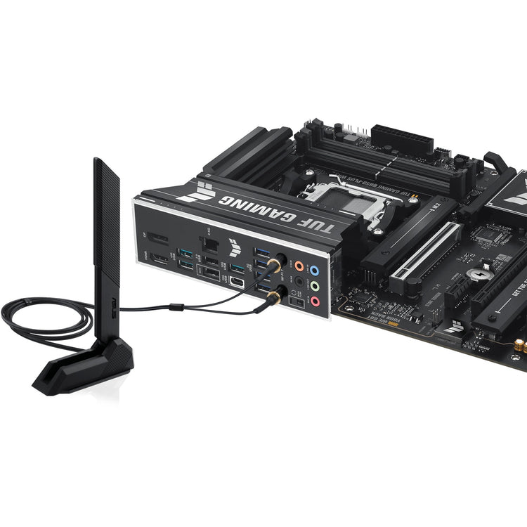 Asus Tuf Gaming B850-Plus Wi-Fi Sockel AM5 Motherboard (RAID, 2,5 GB-LAN, Wi-Fi 7, BT, Sound, ATX)