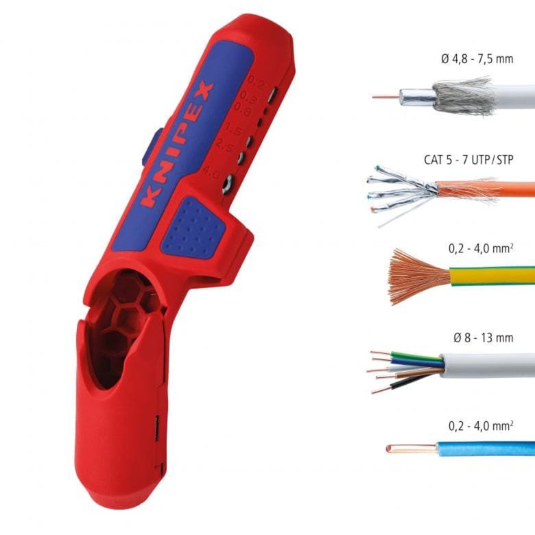 Knipex Ergostrip Universal Dismantling Tools 16 9