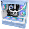 Thermaltake CT120 EX ArGB Sync PC-Lüfter Hydrangea Blue (3-Lüfter-Pack) Gehäuselüfter (Hellblau, 3 Stück, 120 x 120 x 25 mm, PWM)