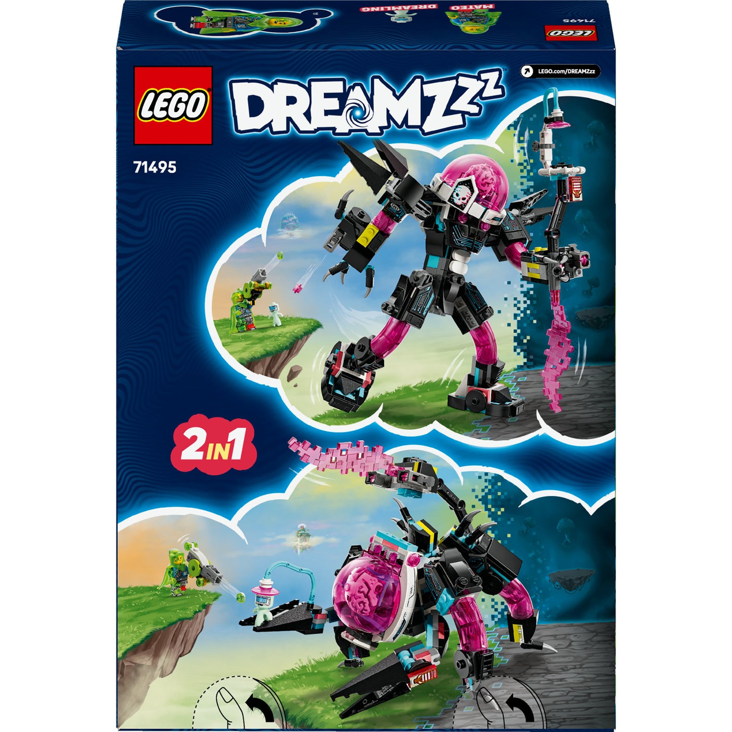 LEGO 71495 Dreamzzz Mateo gegen Cyber ​​Brain Mecha