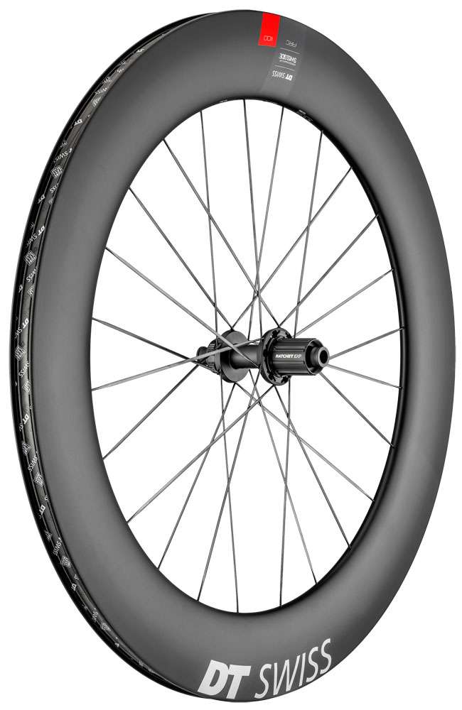 DT Swiss Arc 1100 Dicut® 80 28 cl Shimano HG Carbon Hinterrad