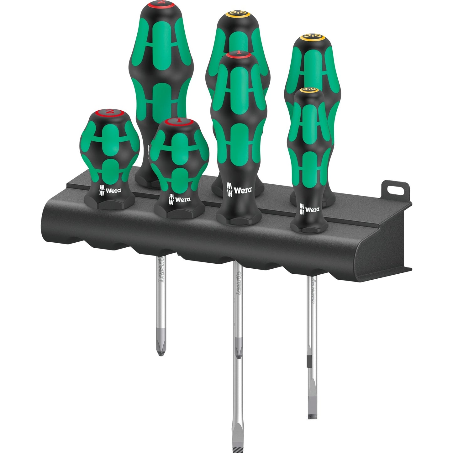 Wera 300 7 Mix 1 Schraubendreher -Set, 7 -Peak