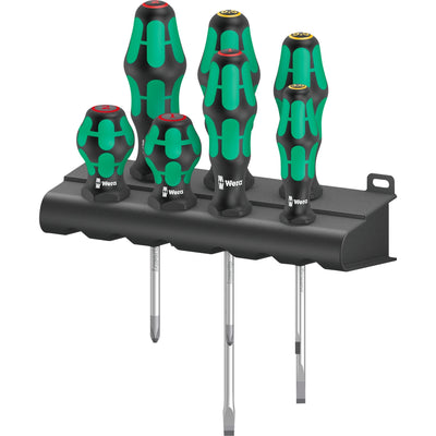 Wera 300 7 Mix 1 Schraubendreher -Set, 7 -Peak