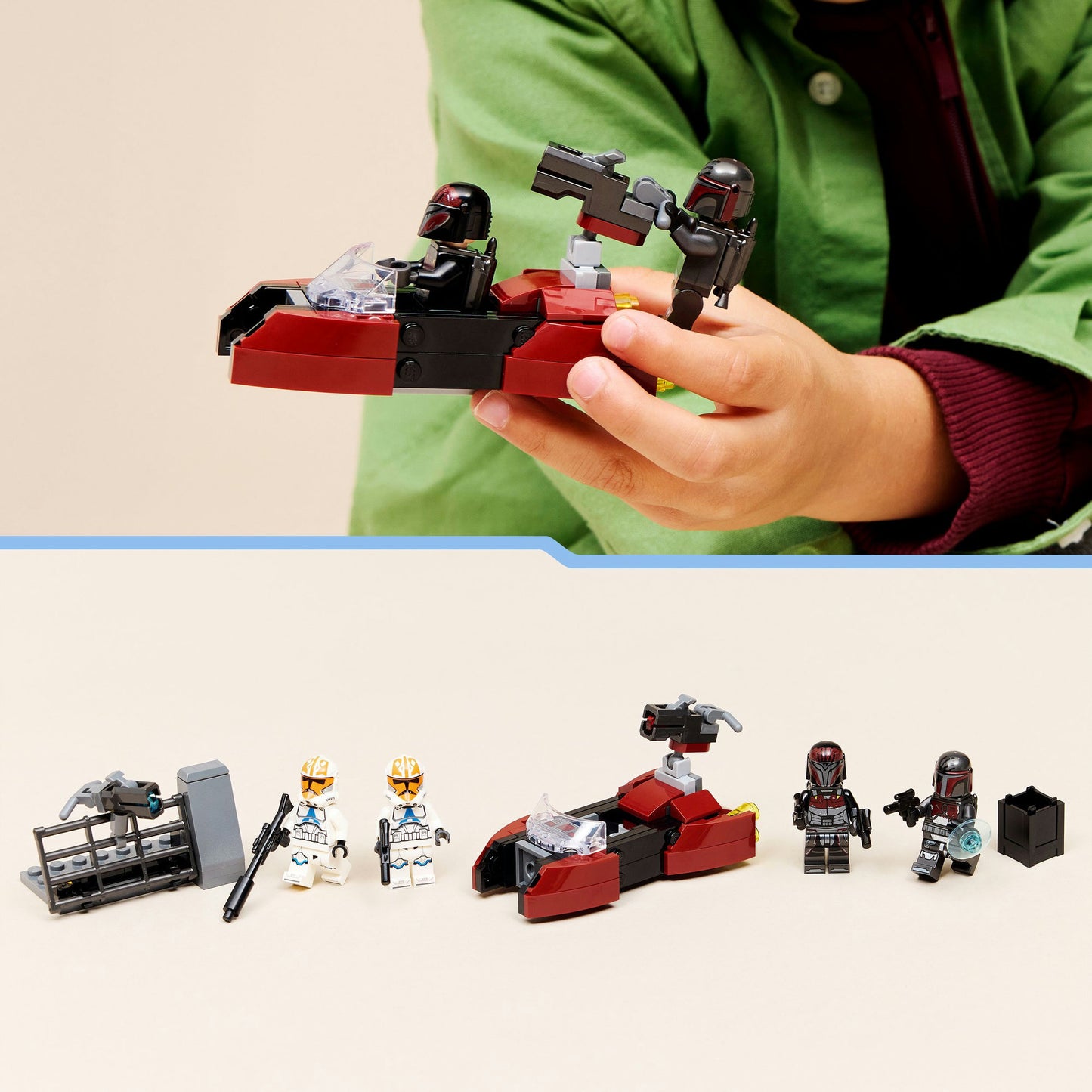 Lego Star Wars TM 75449 Siege of Mandalore Battle Pack | 2 Stk