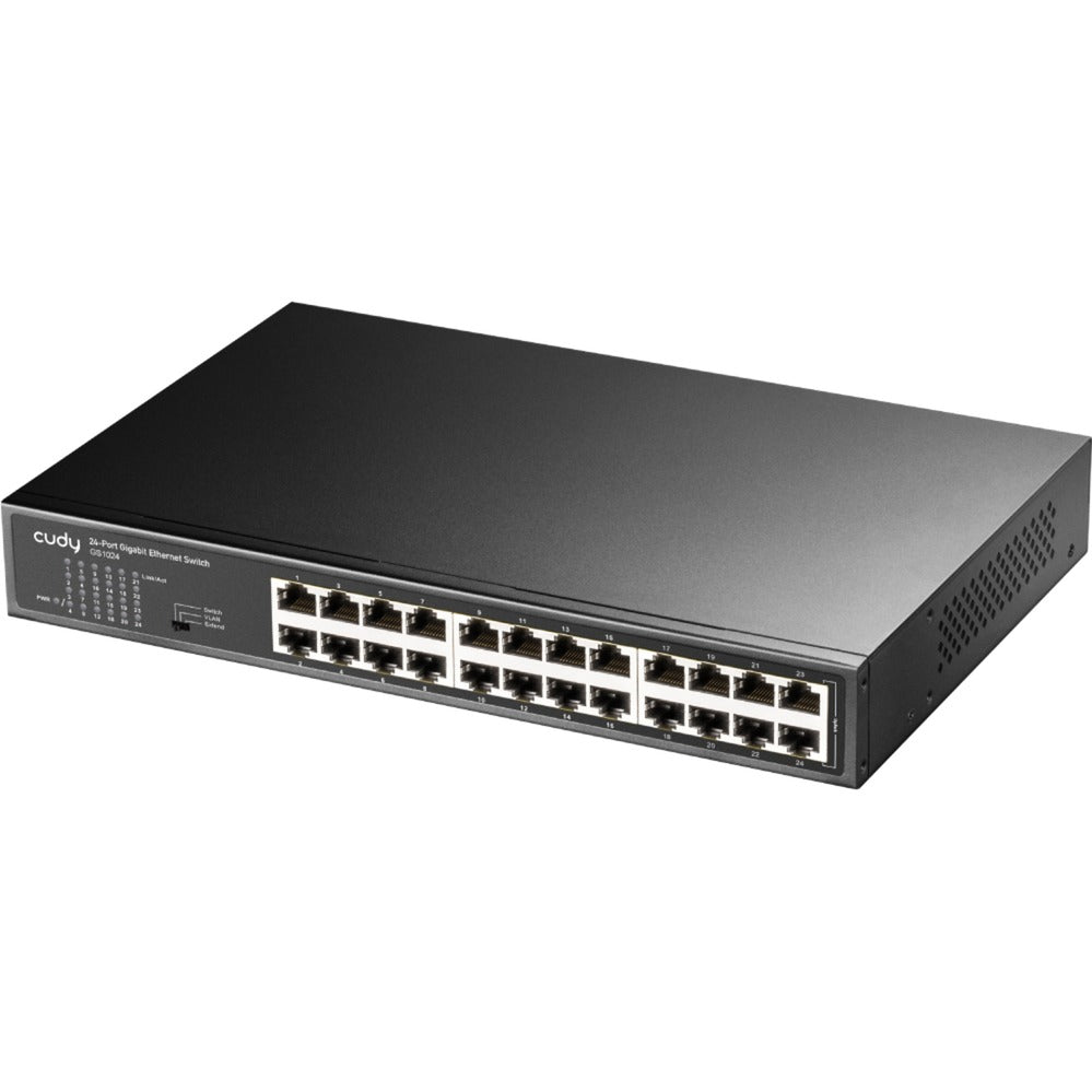 Cudy 24-Port-Gigabit-Metall-Switch (schwarz)