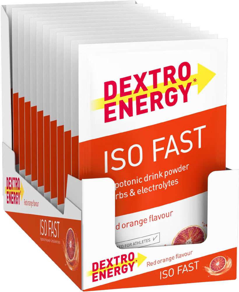 Dextro Energy Iso Fast Drink Box mit 12 Stück