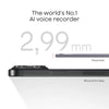 Plaud Notiz-Diktiergerät (Silber, 64 GB, Bluetooth (BLE 5.2), WLAN (2,4 GHz))