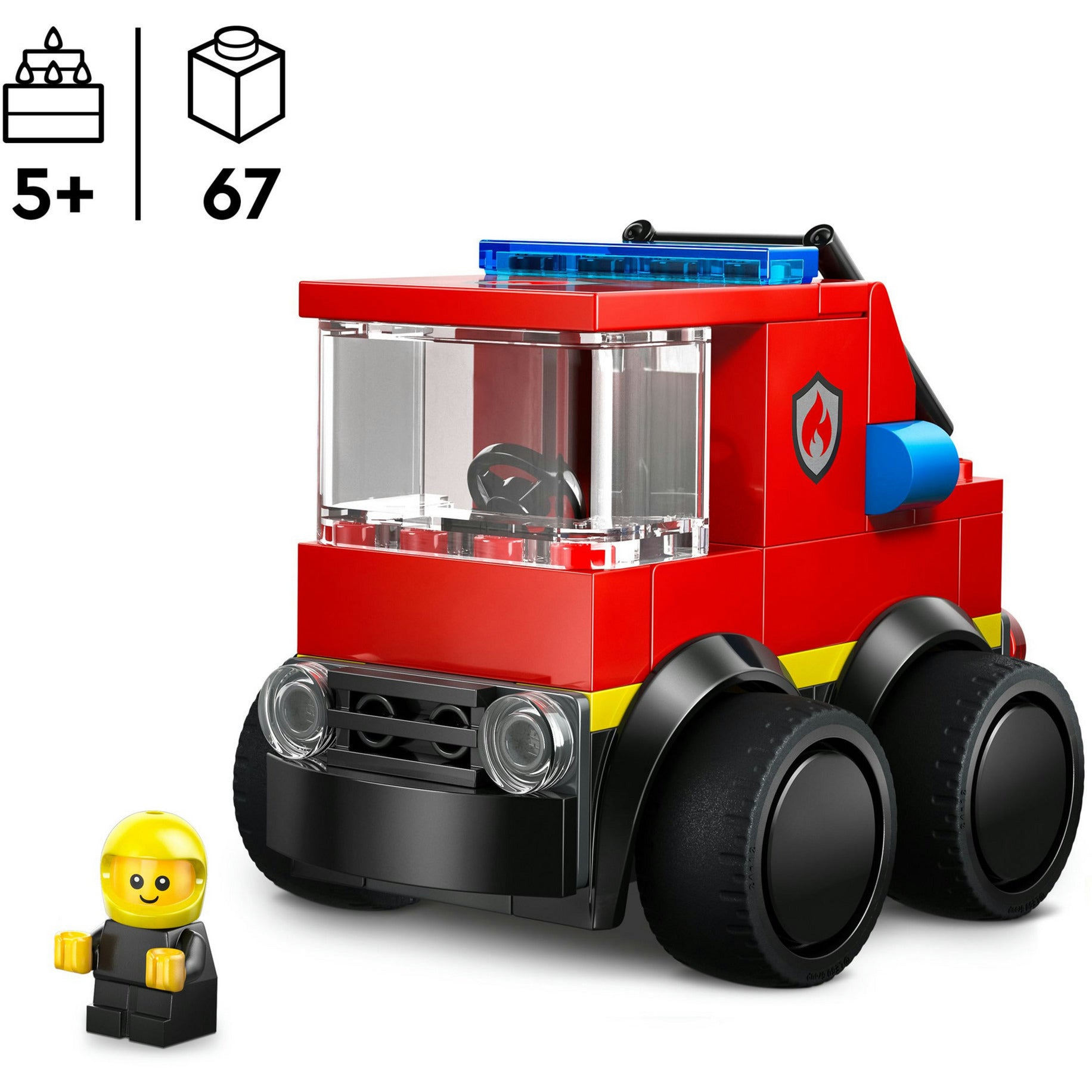 Lego City Brick Rides 60482 Fahrzeuge Feuerwehrauto | 2 Stk