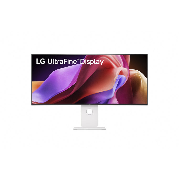 LG Ultrafine 40U990A-W 40 4K UHD gebogener Ultrawide-Monitor (Weiß Schwarz, 2x HDMI, Display Port, 2x USB-A, 5x USB-C, 2x Thunderbolt)