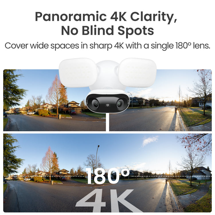 Reolink F751W Elite Flutlicht-WLAN-Überwachungskamera (Weiß, UHD 4K, WLAN)