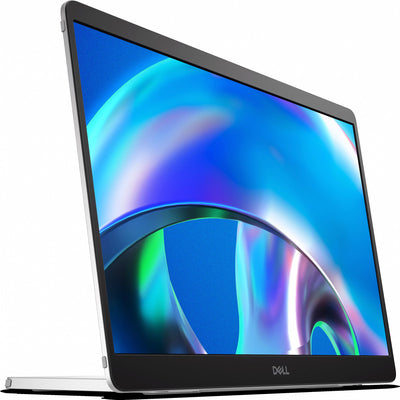 Dell Pro 14 Plus tragbarer Monitor – p1425 14 (Silber Schwarz, 2x USB-C)
