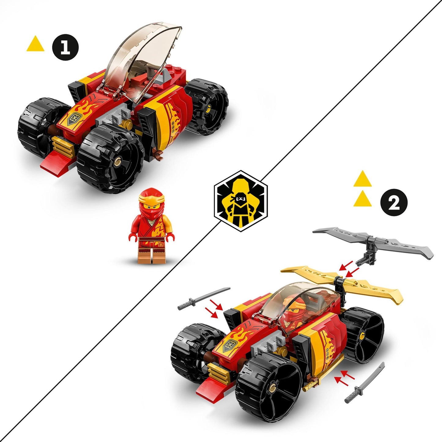 Lego Lego Ninjago 71780 Kais Ninja Racing Car Evo
