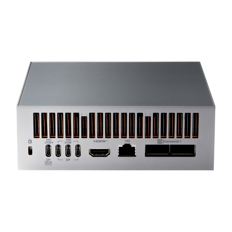 Asus Ascent GX10 Arm V9.2-A 128 1 Mini-PC (Dunkelgrau | NVIDIA GB10 Grace Blackwell | DGX Spark | NVLINK-C2C | 128 GB | 1 TB SSD)