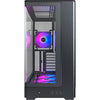 Montech King 45 Pro Midi-Tower-Gehäuse (schwarz | 2x USB-A | 1x USB-C | RGB | Fenster)