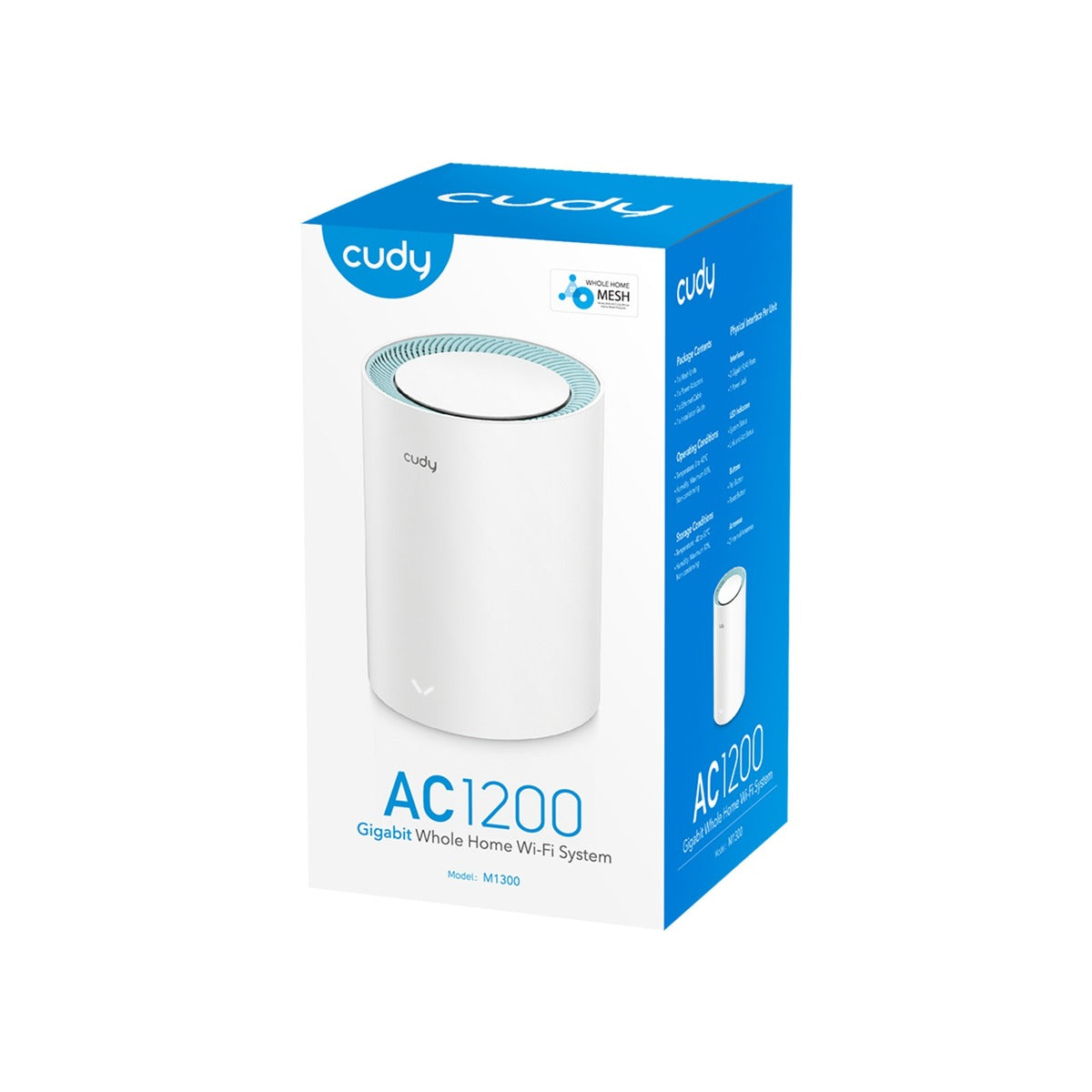 Cudy AC1200 Gigabit Mesh Wi-Fi-System (1-Pack)