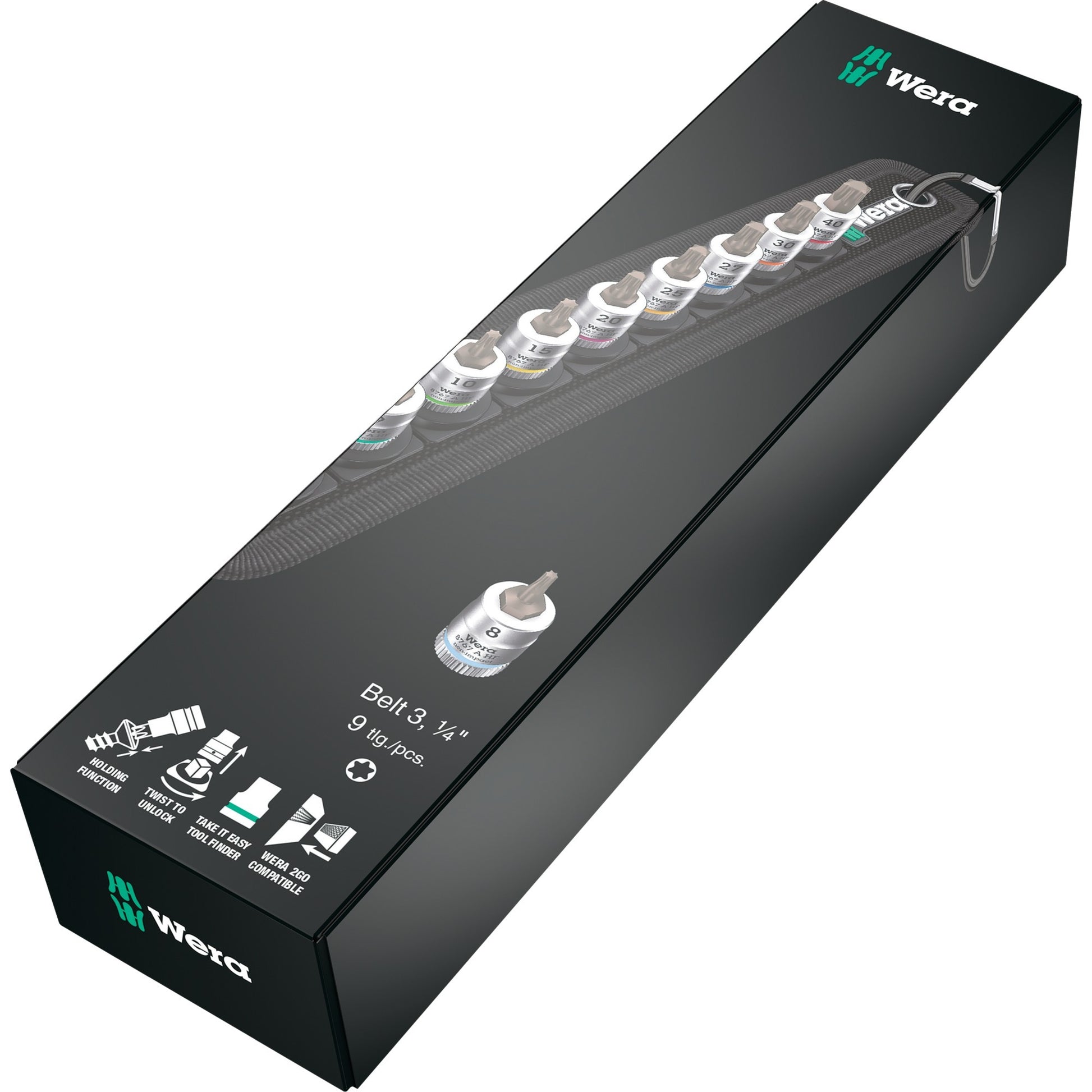 Waa Riem Bit DOPS Set Torx 1 4 Laufwerk | 9-Stück