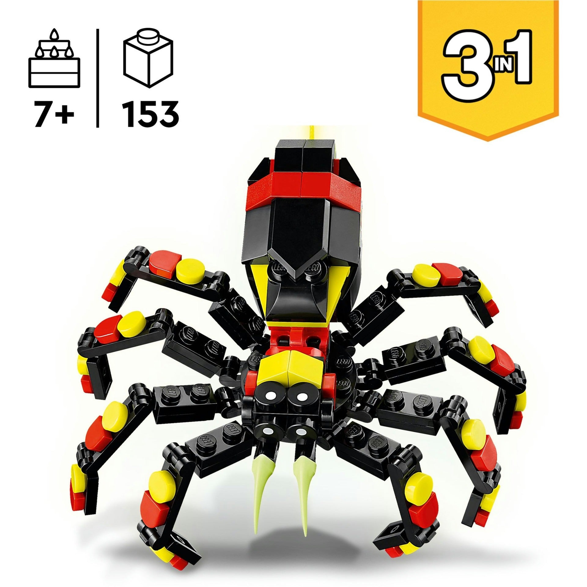 LEGO LEGO Creator 31159 Wildtiere: aufregende Spinne