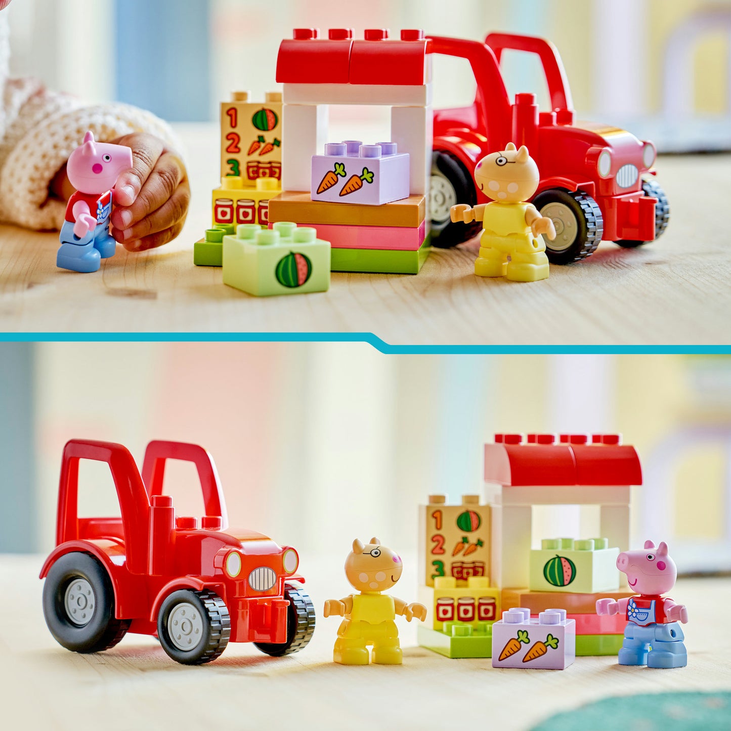 Lego Duplo 10468 Traktor und Marktstand