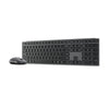 Lenovo 700 modernes kabelloses Kombi-Desktop-Set für mehrere Geräte (grau, US-Layout (QWERTY), 100 %, 4000 dpi, 2,4 GHz, BT 5.3, USB-A)