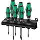 Wera 367 6 Schraubendreher Set Kraftform Plus