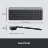 Logitech MK470 Slim Kabellose Tastatur-Maus-Kombination
