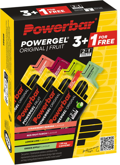 Powerbar Powergel Original Multigeschmack 3+1