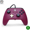 Powera Advantage Plus Kabelgebundener Controller für Xbox Series X|s – Ruby (Dunkelrot, Xbox Series X|s, Xbox One, PC)