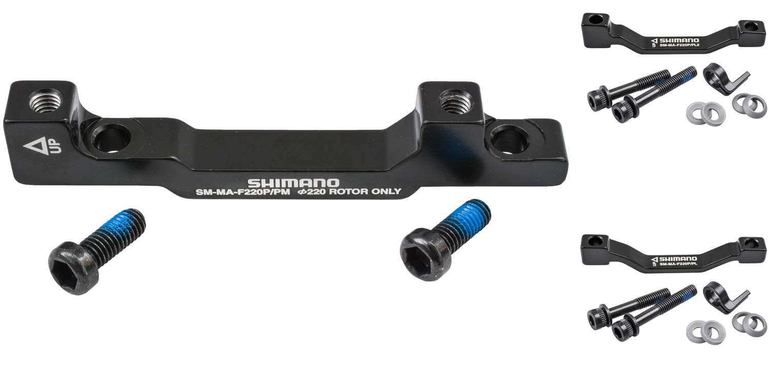 Shimano sm-ma-f220p-Adapter für 220-mm-Rotor