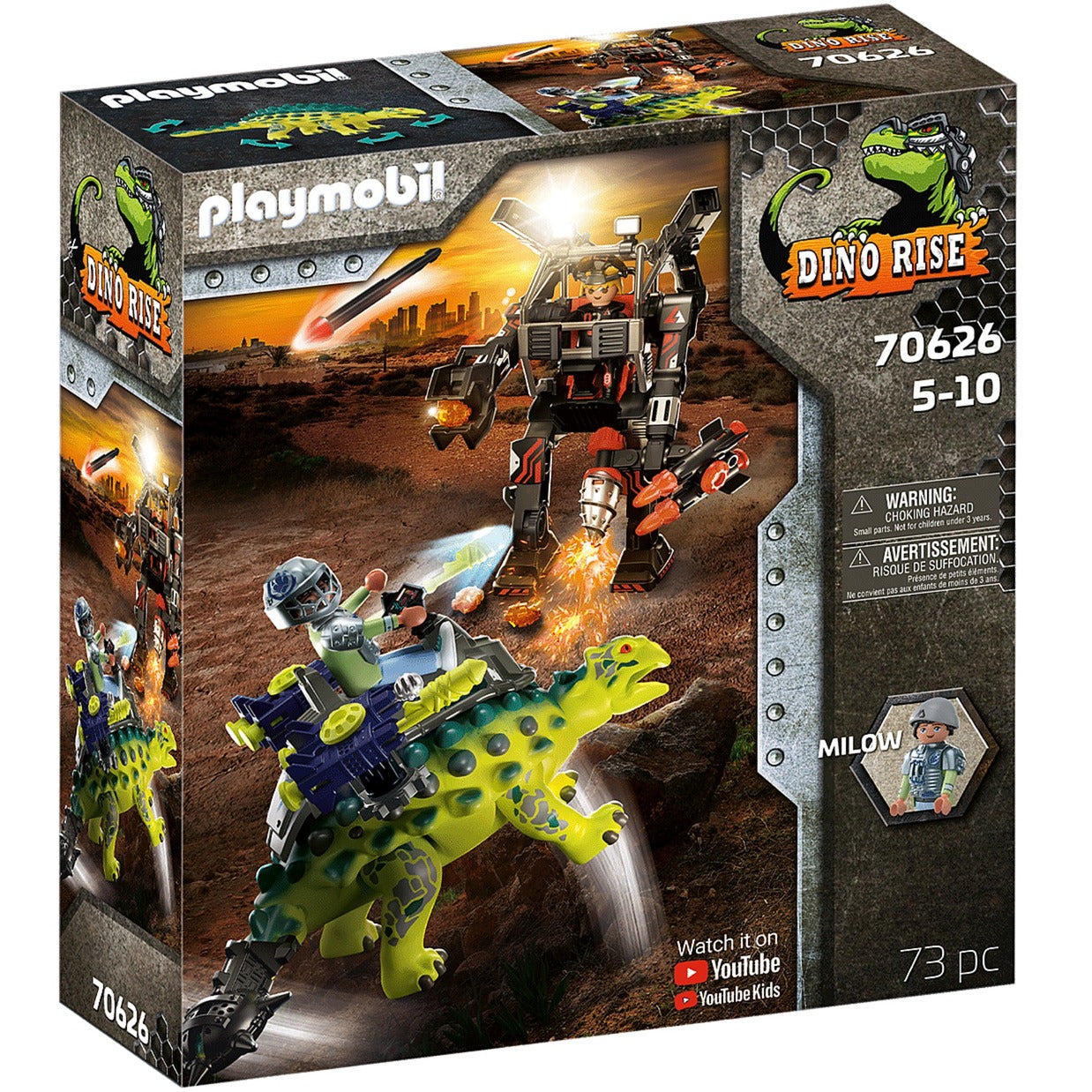 Playmobil Rise Saichania: Verteidigung der Kämpfer