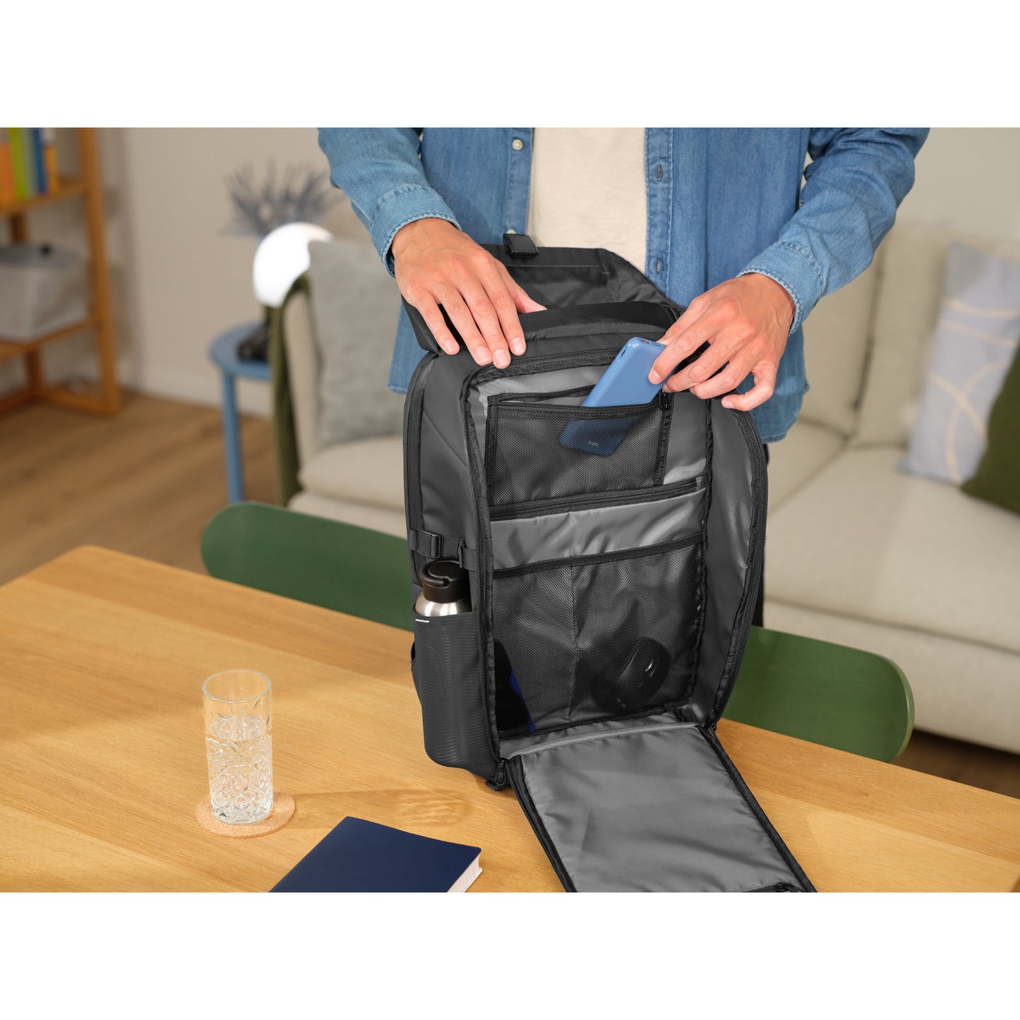 Trust Jersey-Reiserucksack (schwarz)