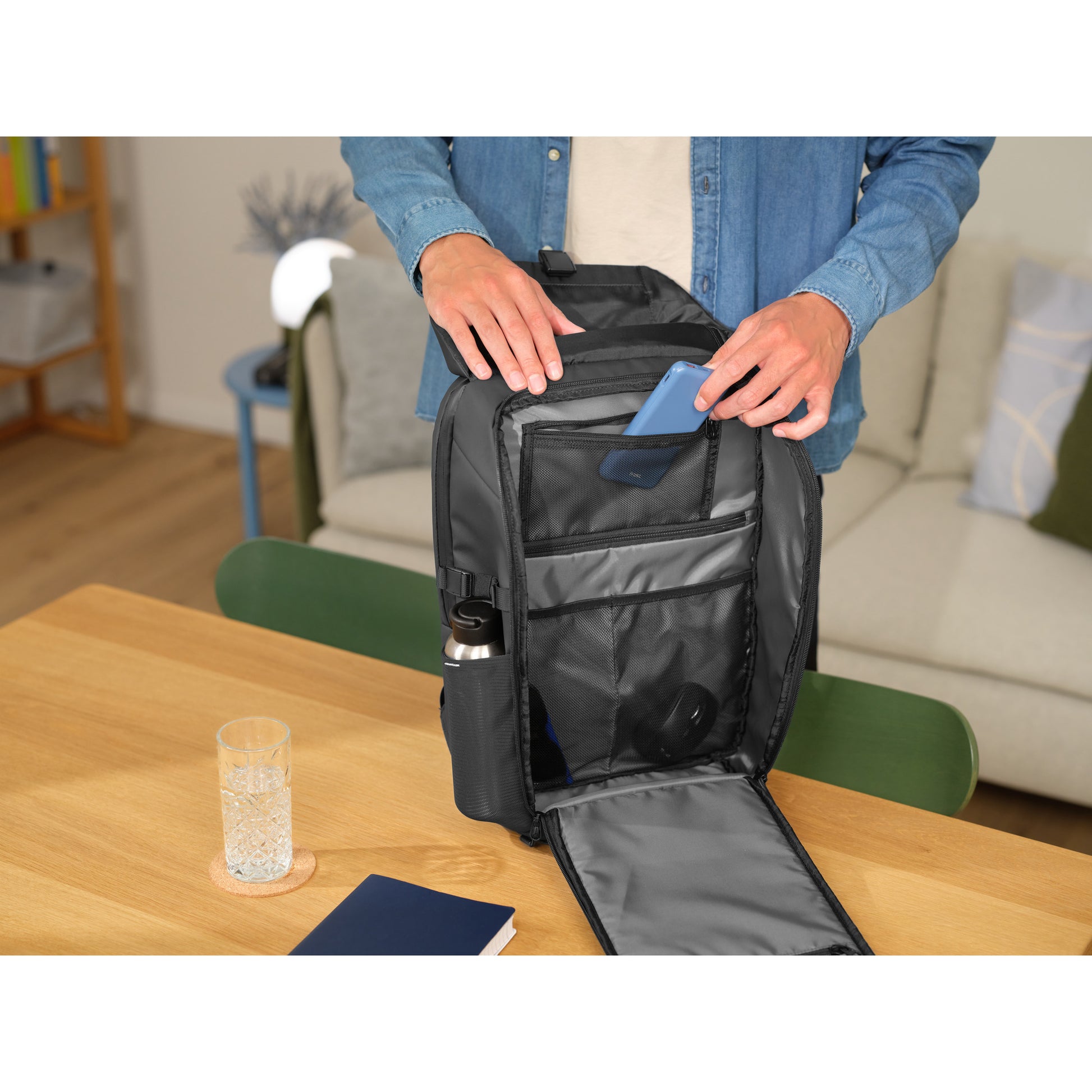Trust Jersey-Reiserucksack (schwarz)