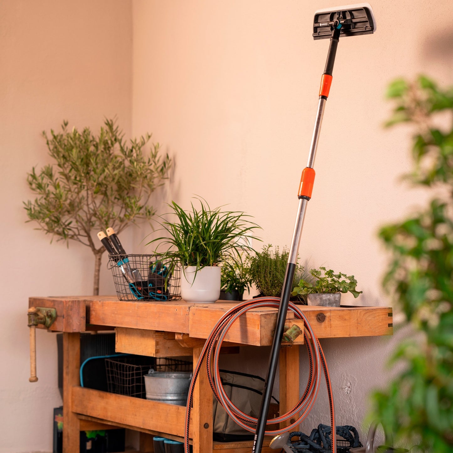 Gardena Cleansystem Teleskopstahl m XL für Verde